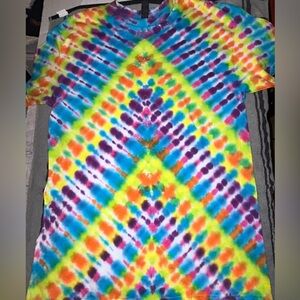 Currently available size large Tie dyes
